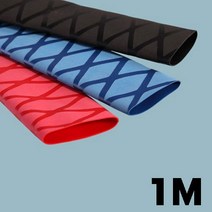 낚시대 손잡이 미끄럼방지 수축고무 큐그립 손잡이 논슬립 20-35파이 다양한 규격 모듬, 1m, 30, 레드