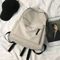 데일리 무지백팩 캐주얼 가방 학생 책가방 새학기선물 책가방 대형 슬림 확장형 남자 대학생가방
