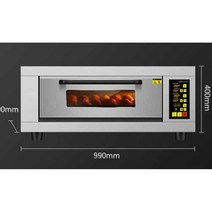 업소용 테크오븐 1단 제과 제빵 피자 컨벡션 베이킹, 6600w
