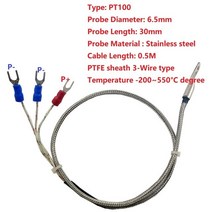 섭씨-20-400 PT100 열전대 온도 감지기 RTD 센서 테스터 변환기 RS485 Modbus Rtu, 03 PT100 sensor