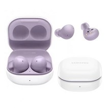 블루투스 이어폰 무선 갤럭시 버드 2 TWSR177 50 헤드셋 터치 컨트롤 삼성 Sansung, Light Purple, 4.Purple With logo