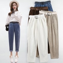 벨리타앤코 여성 골덴바지 팬츠 캐주얼 배기바지 빅사이즈 mbh16