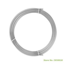 3D프린터필라멘트 PTFE 튜브 1 미터 1.75mm 필라멘트 Ender 3 V2/3/3 Pro/5/CR-10 Dropship, 01 Translucent 50 gray