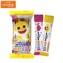 핑크퐁 아기상어 비타톡톡 160포입 (10포X16팩) 어린이 비타민C 팝핑캔디, 160포, 1박스
