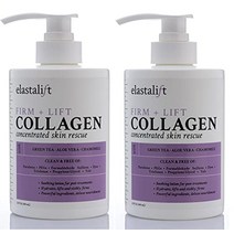 Elastalift 콜라겐 리프팅 퍼밍 타이트닝 크림 444ml 몸 얼굴 노화 방지 탄력 통통 미국산 처진 피부 주름 개선 바르는 스킨케어 모이스처라이징, 444ml 2팩