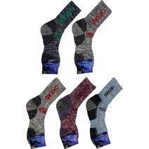 조임없는 남성 등산 양말 노가다 안전화 작업 장목 5켤레 세트 클라이밍 작업용 등산용 사계절 현장 러닝 롱 트레킹 긴 아웃도어 기능성 트래킹 국산 삭스, 사이즈/색상, 26cm-5켤레색상혼합