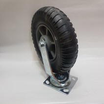 동그라미캐스터 발포바퀴 10인치 회전