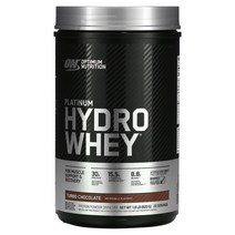 옵티멈뉴트리션 플래티넘 하이드로 웨이 프로틴 아이솔레이트 단백질 보충제 터보 초콜릿(Turbo Chocolate) 795g