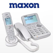맥슨M7 한글지원 유무선 자동응답기 녹음기 전화기