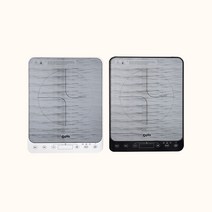 플랜라이프룸 1구 인덕션 전기레인지 PLMP-IDC01, 블랙