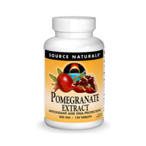 소스내추럴 석류 추출물 500mg 120정 스테아르산 엘라그산, 단일옵션