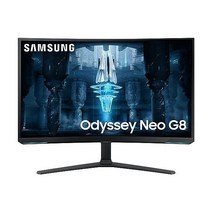 삼성 SAMSung 49인치 Odyssey Neo G9 G95NA 게이밍 모니터 4K UH, 32-inch_QLED Neo G8 | Curved 2