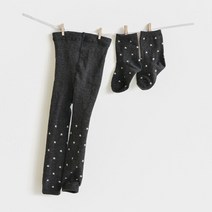 아이러브제이 [아이러브제이] 반짝별 양말 and 타이즈 2종 SET JTFSO09