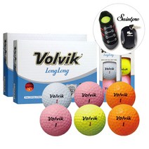 [볼주머니증정] Volvik LongLong 볼빅 롱롱 2더즌 24구 컬러 골프공