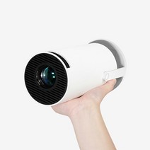 미니빔 WEMI HY300 미니 프로젝터 가정 야외 시네마 프로젝션 각도 조절 가능 4K 안드로이드 11.01080P 720, 01 EU plug