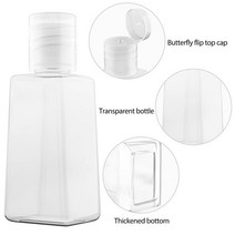연무기 연막 소독기 방역기 분무기 손소독제 케이스 30ml 휴대용 미니 알코올 병 스프레이 헤드 가죽 건, 21 clear