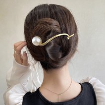 큰헤어핀 예식장헤어핀 고급헤어핀 큰올림머리헤어핀 올린머리헤어핀 모조 진주헤어핀 큰삔 올림머리헤어삔 헤어삔 큰헤어삔