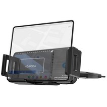 차량용 핸드폰 자동회전 무선충전 거치대 듀얼코일 고속 Z폴드 휴대폰 CT-WF09, 3. CT-WF09+CT-H20 (단품+CD투입구)