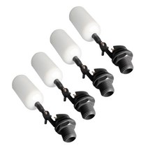 4pcs 밸브 용 플로트 볼 자동 채우기 공급 수 급수가 가습기 아쿠아 용 탱크 물 가습기, 하얀색