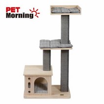 사은품증정펫모닝 PMC-6515 원목 사각기둥 캣타워, 상세페이지 참조