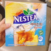 네슬러 네스티 아이스티 복숭아 12.5g x 40포