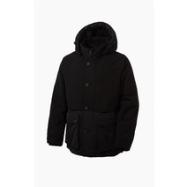 코오롱스포츠 남성 아웃포켓 다운 PARKA 아웃랜더 블랙 재킷(TLJDW20621BLK)