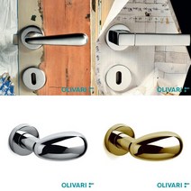 모티스락 올리바리 고급 방문 중문손잡이 황동 키타입, 3.올리바리모티스UOVO CR~50mm