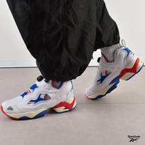 리복 인스타펌프 퓨리 95 런닝화 화이트 블루 남자 여자 공용 조깅화 운동화