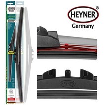 독일 HEYNER 헤이너 리얼 하이브리드 와이퍼 블레이드 국산차 수입차 자동차 전차종 교체 가능 혼카, 1개