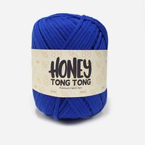 니뜨 허니통통실(100g) /뜨개실무료도안증정 니뜨털실 뜨개질실 손가방소품실 가방뜨기 러그뜨기 젤리얀킹 허니통통, 120_블루