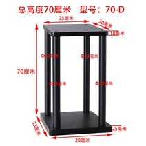 잘생쁨 스피커 받침대 우퍼 스탠드 거치대 바닥 소음 방음, 높이 70cm 70-D