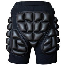 스노우보드바인딩 고글 데크 스키 바인더 급증 남성 여성 스포츠 반바지 보호 바닥 패딩 스케이트 보드 보호 패드, 검은색, m