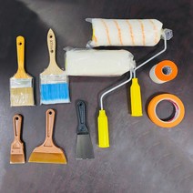 페인트 유성/수성/겸용 붓 로라 헤라 마스킹 카바링테이프, 수성로라 9인치, 수성로라