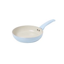 IKO Crema Collection Ceramic Non Stick Fry Pan Dishwasher Safe (8 INCH Blue), 1