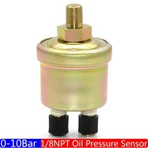 유면계 유량계 0-10 Bar 2 "52MM 오일 압력 게이지 7 색 조명 0-150 PSI 자동 자동차 게이지 방수 IP, 04 Sensor