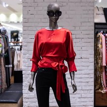 제시뉴욕 AK분당점 제시뉴욕 레드 리본블라우스M985NRBS1510