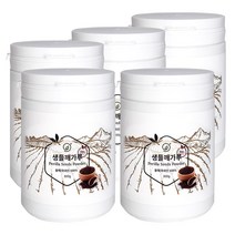 휴나인 100% 순수 국산 생 들깨 분말 가루 300g, 5개