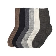 싹스탑 메리노울 양말 6족