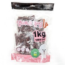 댕이네맛집 오리 큐브 강아지 대용량간식, 8팩, 1kg