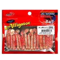 JRC 쏘가리낚시 꺽지낚시 4.5cm 투톤 쏘가리웜 채비, JRC 쏘가리 투톤웜 45mm D64