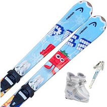 헤드 스키 세트, 부츠 25 + 127cm/폴 100cm(왁스시공)