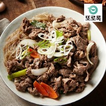 [또로록]광양식 양념 소불고기 250g 3+1 총 4팩 불고기 맛집 레시피, 단품