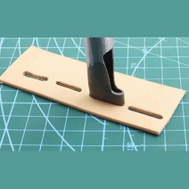 5mm 가죽공예 구멍타공 공구 홀펀치 타원형 장식소품 기초도구 레더툴