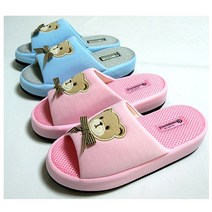 베어 통굽 메쉬 거실화 (택1) 실내화 슬리퍼 사무실화