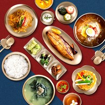 [나사] 방짜유기 반찬그릇 반상기 놋그릇 나눔접시 면기, 84_꽃볼 대