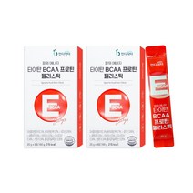 인디닥터 타이탄 BCAA 프로틴 젤리스틱 단백질 보충제 콜라겐 함유 운동간식 2박스, 2개