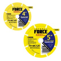스틸포스 천컷 멀티커팅 휠 125 x 15 x 2 mm TH-MC125, 4인치 천컷, 1개