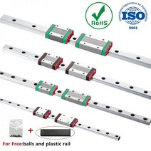 MGN7 MGN12 MGN15 MGN9 L 100 200 350 500 600 800mm 소형 선형 레일 슬라이드 베어링 가이드 캐리지 CNC 키트 3D 프린터, 750mm, MGN9H