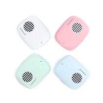 PURIANG 휴대용미니 칫솔살균기 UV-C LED USB충전식 자외선소독 살균기 건조기, 그린
