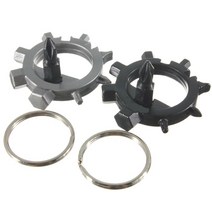 1조각 12 기능 멀티 도구 스크루 드라이버 휴대용 자전거 수리 Multitools 스크류 Allen Key Outdoor EDC T, 02 Grey